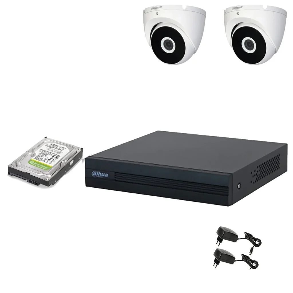 KIT DVR e telecamere Dahua